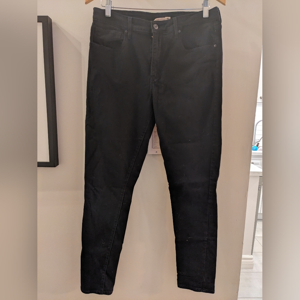 Levi's 721 High Rise Skinny, Black